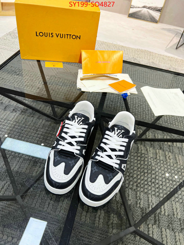 Men Shoes-LV,best aaaaa , ID: SO4827,$: 199USD