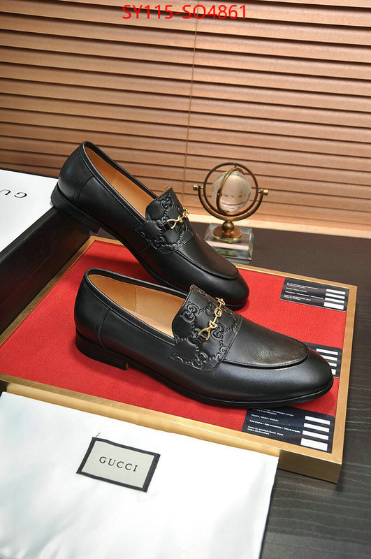 Men Shoes-Gucci,cheap wholesale , ID: SO4861,$: 115USD