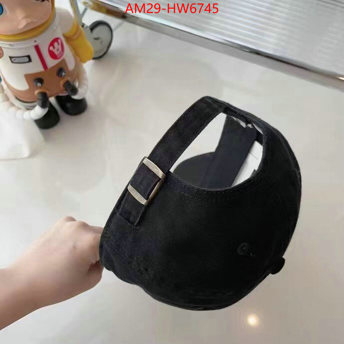 Cap (Hat)-Balenciaga,the most popular , ID: HW6745,$: 29USD