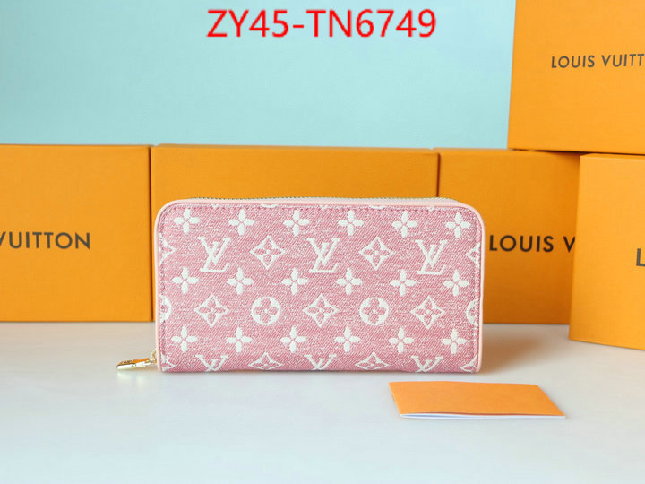 LV Bags(4A)-Wallet,ID: TN6749,$: 45USD