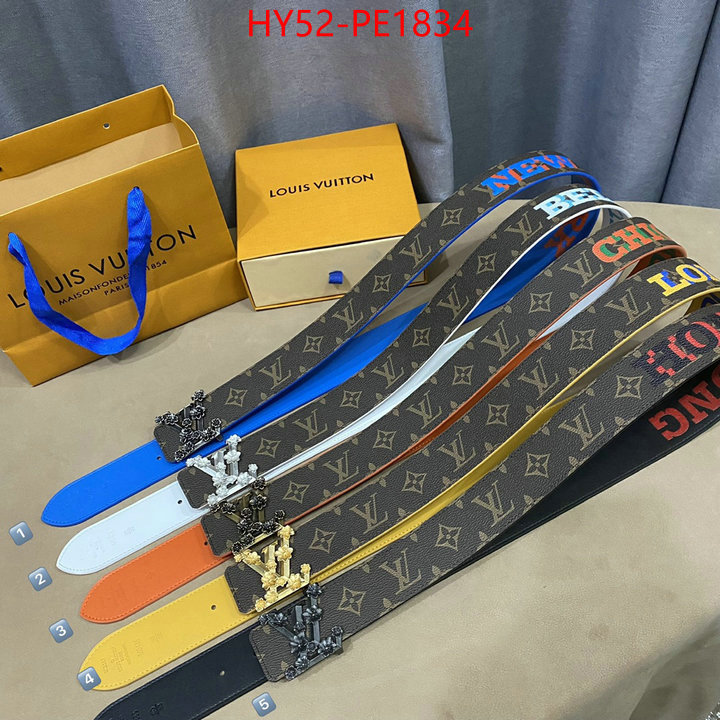 Belts-LV,the best quality replica , ID: PE1834,$: 52USD