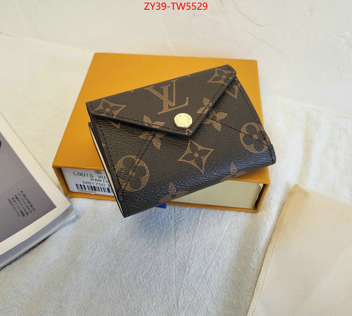 LV Bags(4A)-Wallet,replicas ,ID: TW5529,$: 39USD