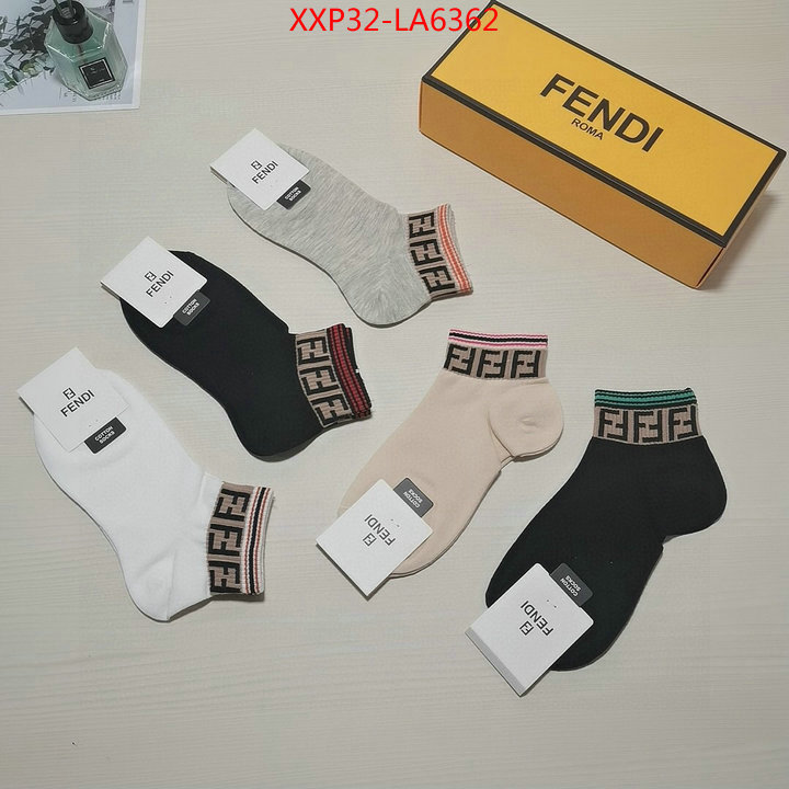 Sock-Fendi,wholesale designer shop , ID: LA6362,$: 32USD