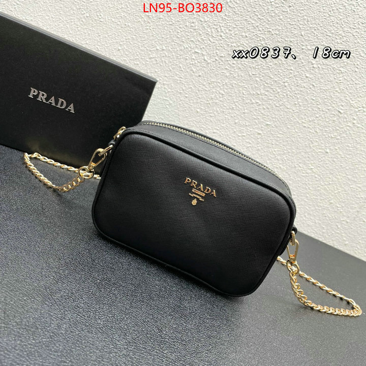 Prada Bags(4A)-Diagonal-,what is top quality replica ,ID: BO3830,$: 95USD