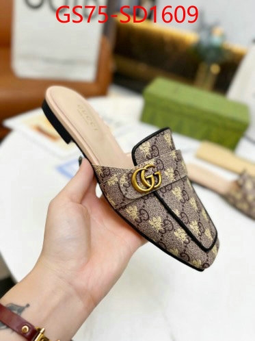 Women Shoes-Gucci,best knockoff , ID: SD1609,$: 75USD