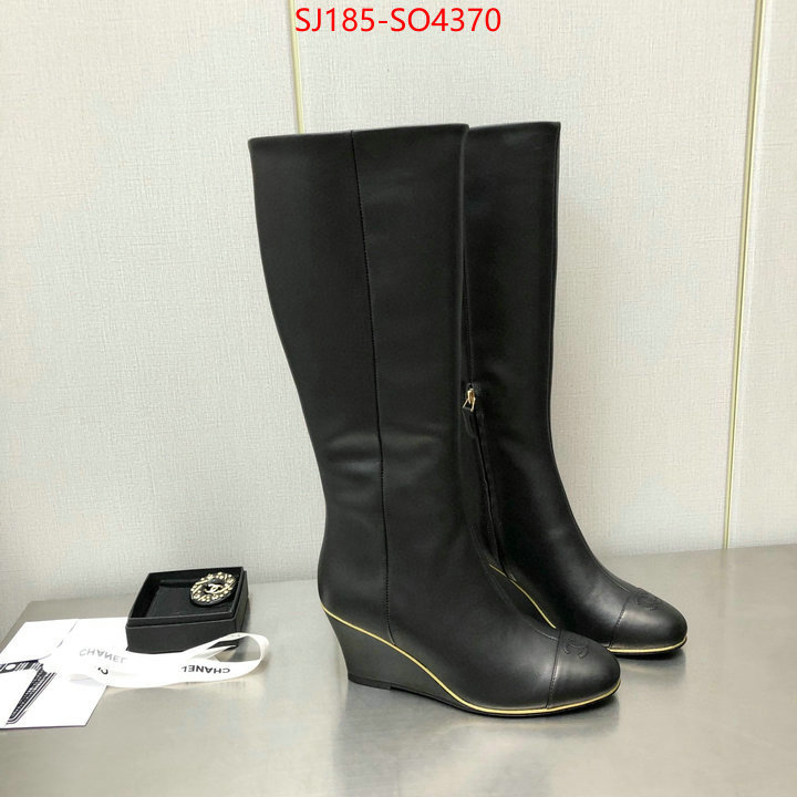 Women Shoes-Chanel,fake aaaaa , ID: SO4370,$: 185USD