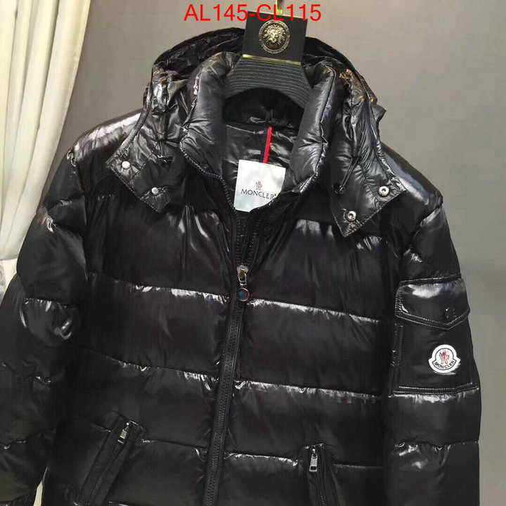 Down jacket Men-Moncler,top 1:1 replica , ID: CL115,$:145USD