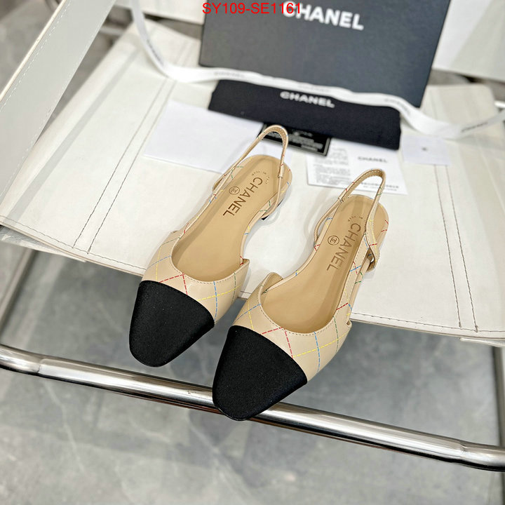 Women Shoes-Chanel,buy aaaaa cheap , ID: SE1161,$: 109USD