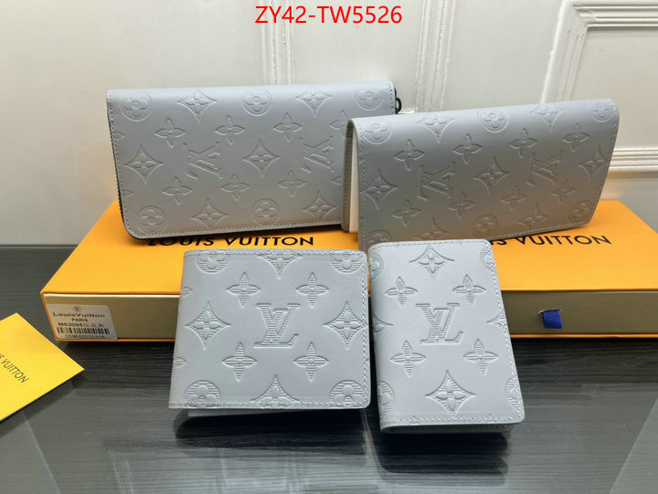 LV Bags(4A)-Wallet,best quality designer ,ID: TW5526,$: 42USD