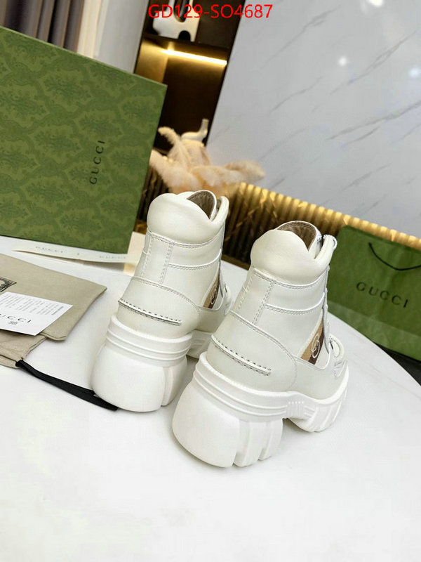 Women Shoes-Gucci,top quality fake , ID: SO4687,$: 129USD