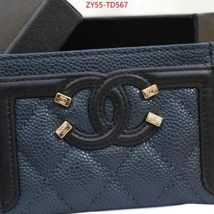 Chanel Bags(4A)-Wallet-,ID: TD567,$: 55USD