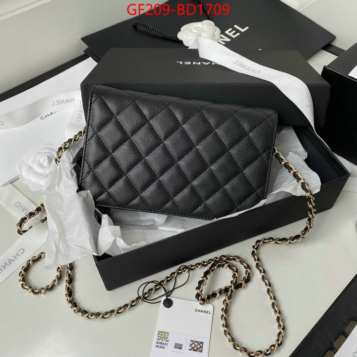 Chanel Bags(TOP)-Diagonal-,ID: BD1709,$: 209USD