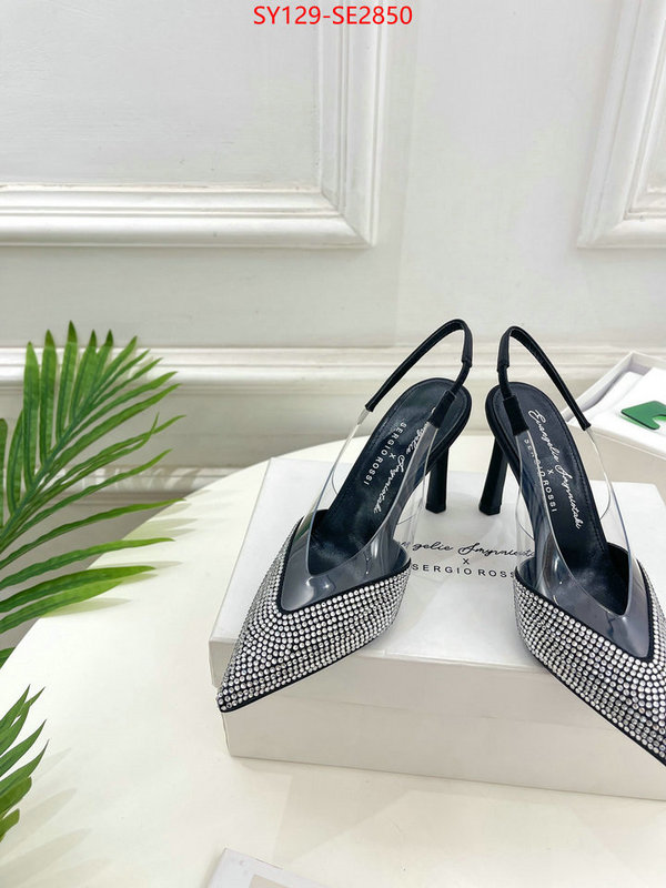Women Shoes-Sergio Rossi,top sale ,luxury fashion replica designers , ID: SE2850,$: 129USD