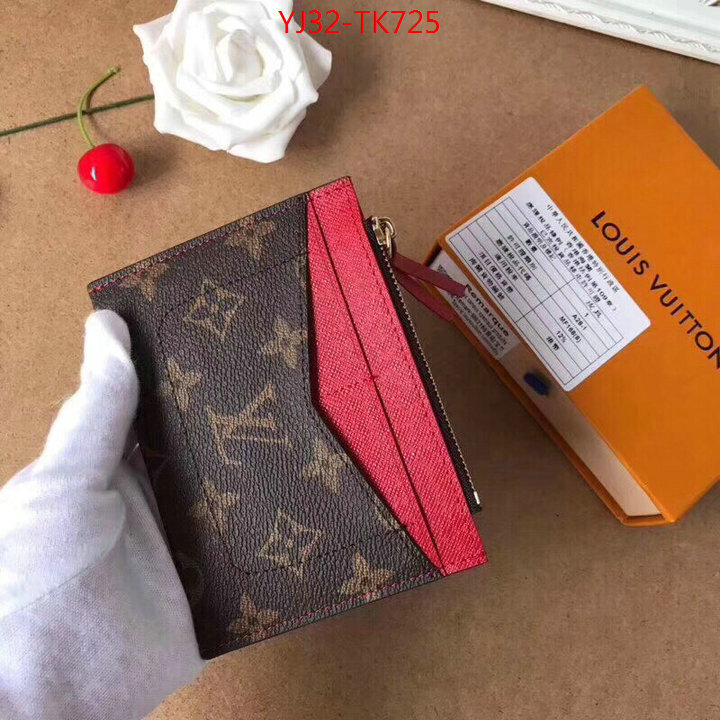 LV Bags(4A)-Wallet,ID: TK725,$:32USD