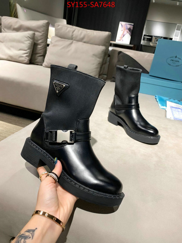 Women Shoes-Prada,wholesale replica shop , ID: SA7648,$: 155USD