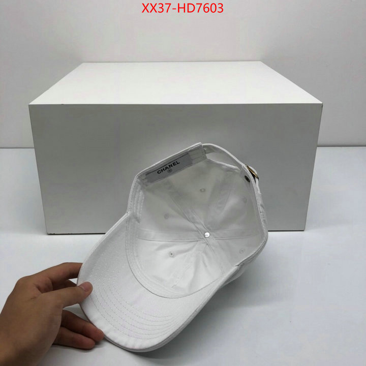Cap (Hat)-Chanel,brand designer replica , ID: HD7603,$: 37USD