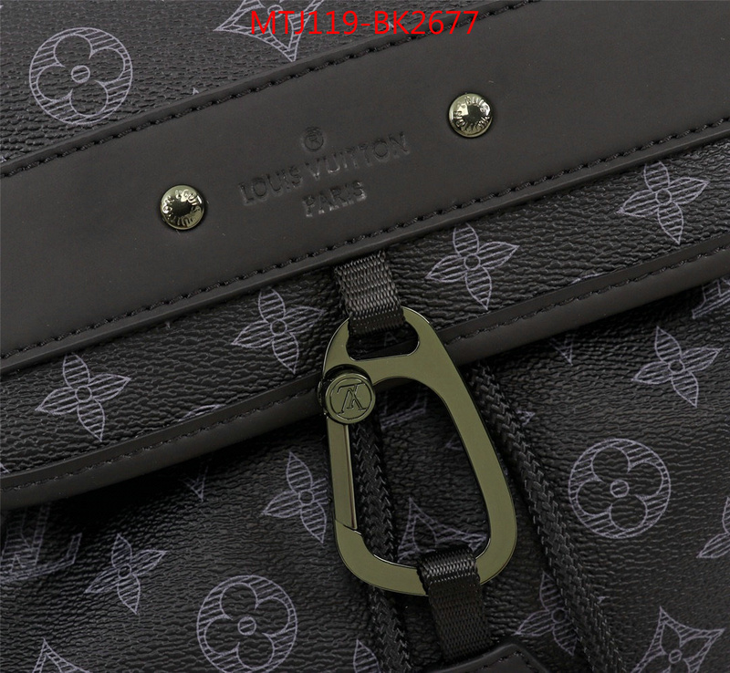 LV Bags(4A)-Backpack-,ID: BK2677,$:119USD