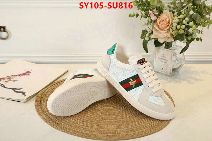 Women Shoes-Gucci,buy best quality replica , ID: SU816,$: 105USD