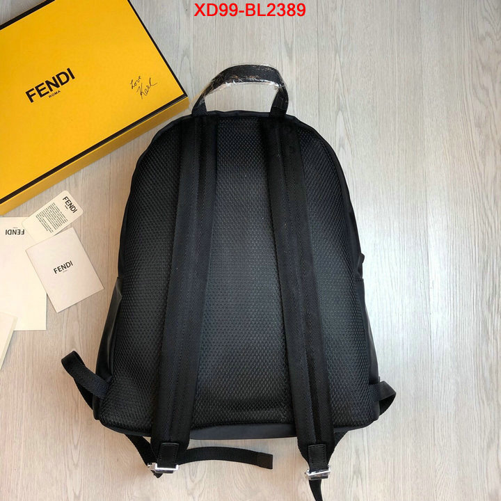 Fendi Bags(4A)-Backpack-,first top ,ID: BL2389,$:99USD