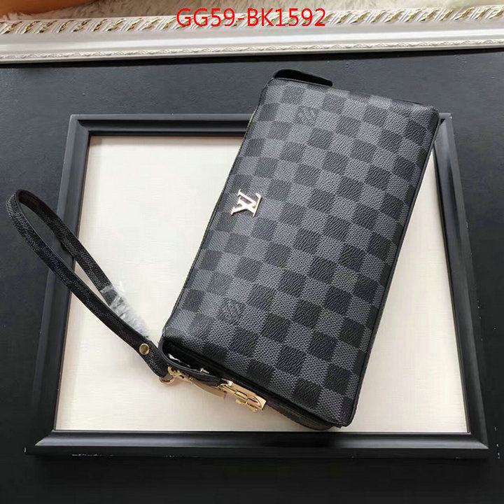 LV Bags(4A)-Wallet,ID: BK1592,$:59USD