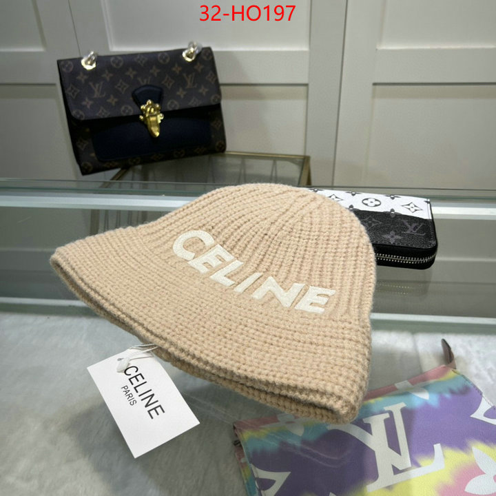 Cap (Hat)-Celine,high quality online , ID: HO197,$: 32USD