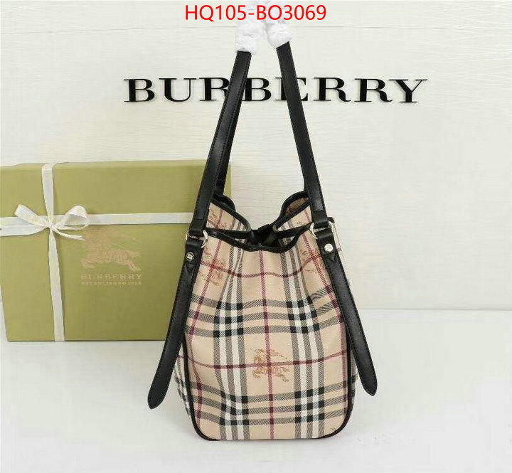 Burberry Bags(4A)-Handbag,designer high replica ,ID: BO3069,$: 105USD