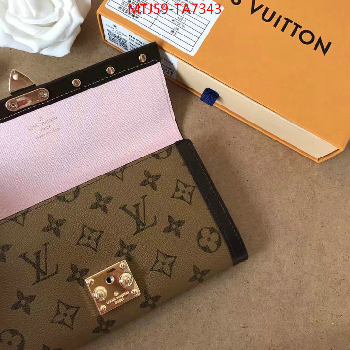 LV Bags(4A)-Wallet,ID: TA7343,$: 59USD