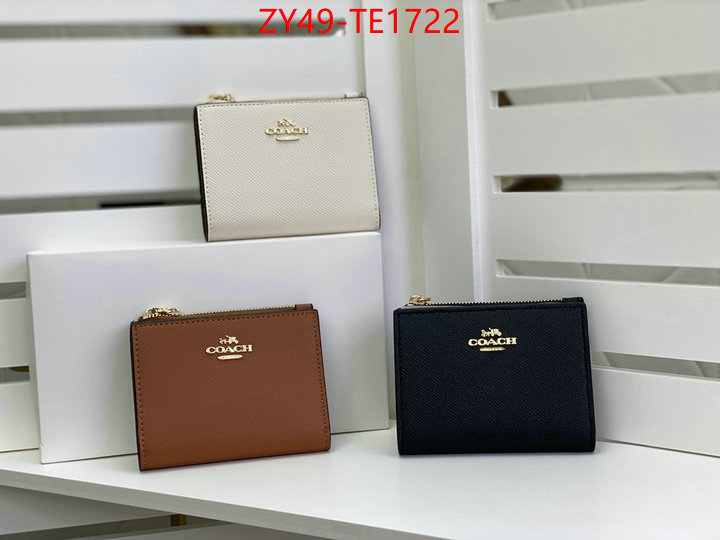 Coach Bags(4A)-Wallet,how to find replica shop ,ID: TE1722,$: 49USD