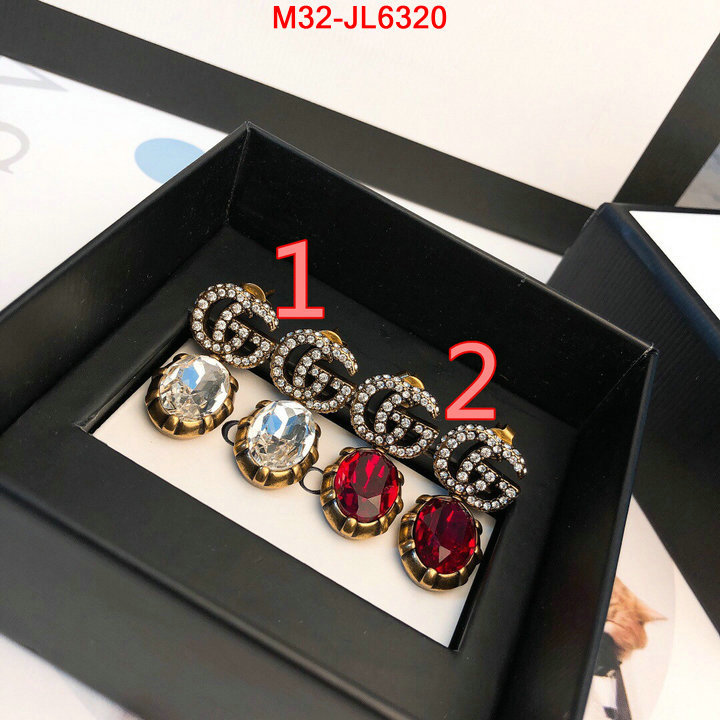 Jewelry-Gucci, ID: JL6320 ,wholesale replica,$: 32USD