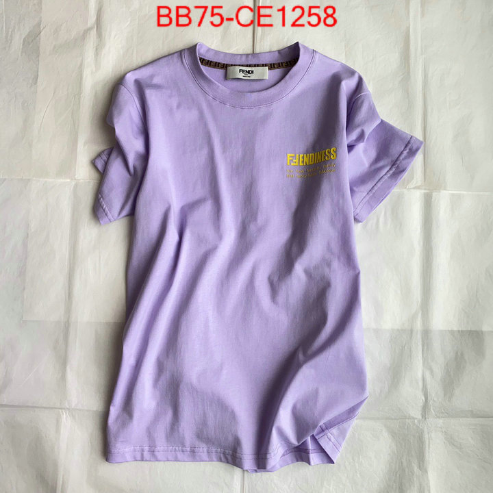 Clothing-Fendi,first copy , ID: CE1258,$: 75USD