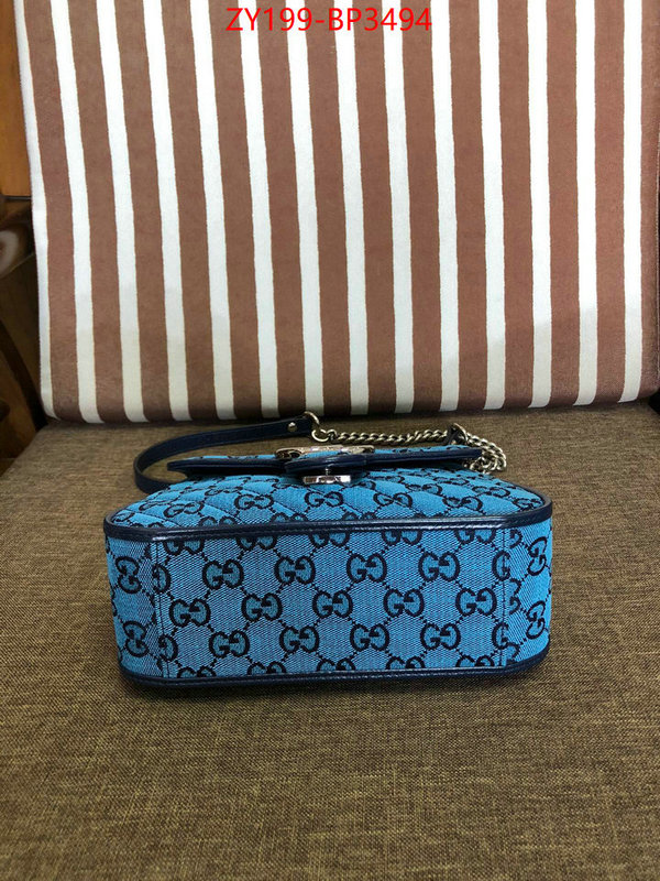 Gucci Bags(TOP)-Marmont,ID: BP3494,$: 199USD