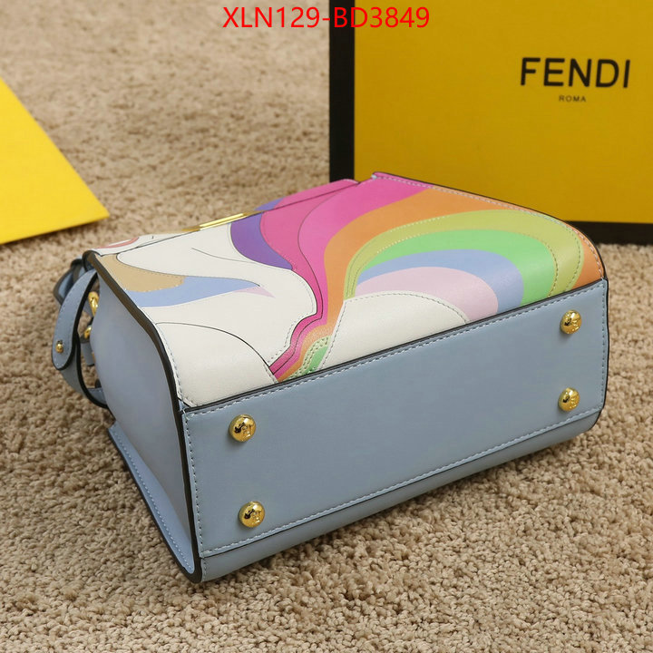 Fendi Bags(4A)-Peekaboo,fake ,ID: BD3849,$: 129USD