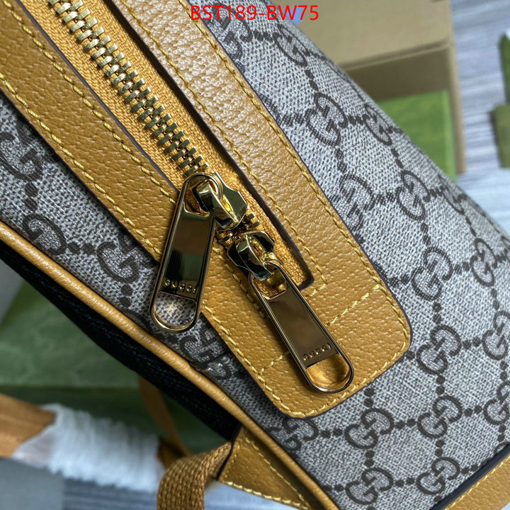 Gucci Bags(TOP)-Backpack-,how to buy replica shop ,ID: BW75,$: 189USD