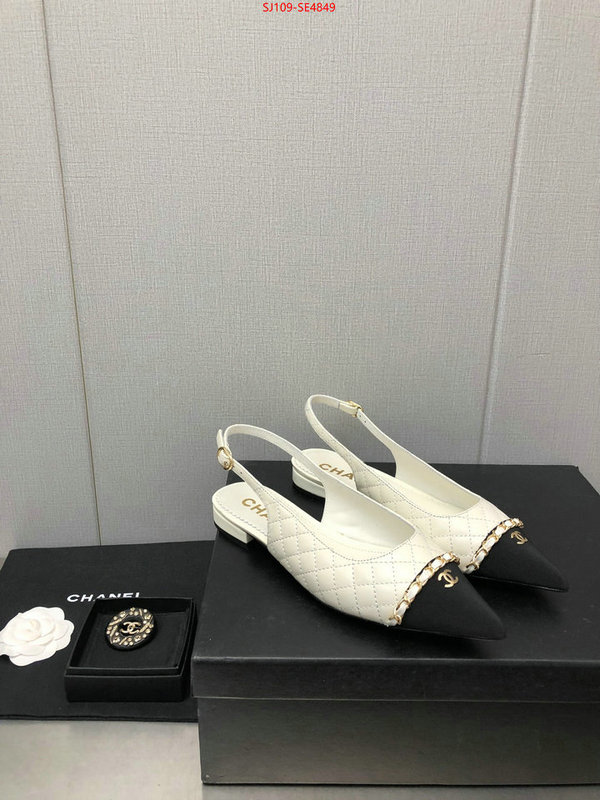 Women Shoes-Chanel,cheap replica designer , ID: SE4849,$: 109USD