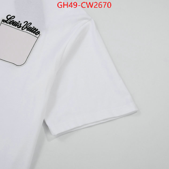 Clothing-LV,best replica new style , ID: CW2670,$: 49USD