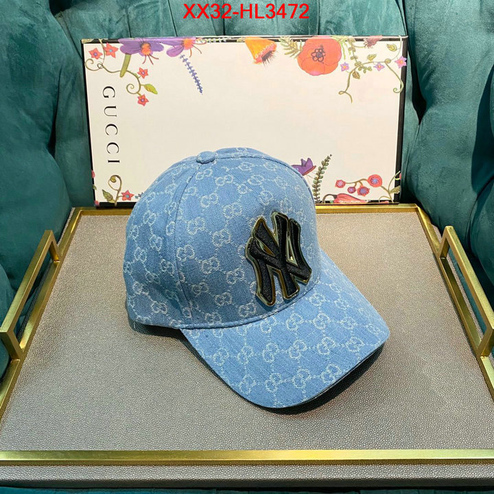 Cap (Hat)-Gucci,aaaaa+ quality replica , ID: HL3472,$: 32USD