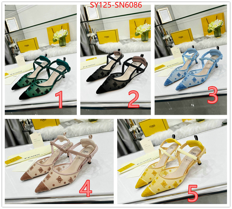 Women Shoes-Fendi,7 star , ID: SN6086,$: 125USD