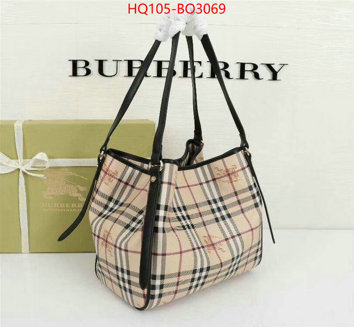 Burberry Bags(4A)-Handbag,designer high replica ,ID: BO3069,$: 105USD