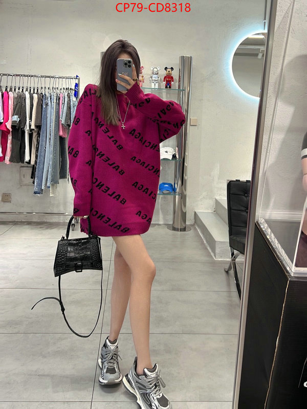 Clothing-Balenciaga,best wholesale replica , ID: CD8318,$: 79USD