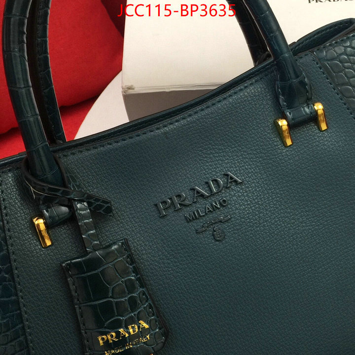 Prada Bags(4A)-Handbag-,1:1 clone ,ID: BP3635,$: 115USD