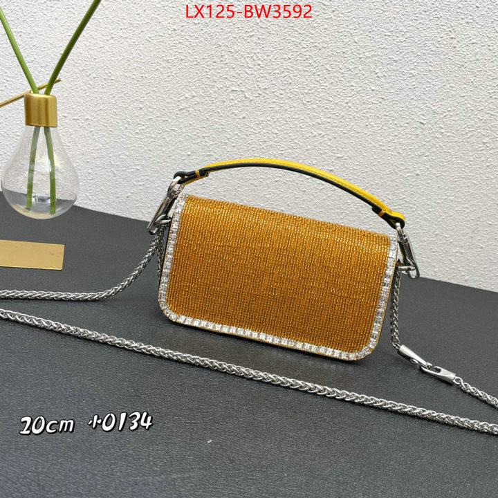 Valentino Bags(4A)-LOC-V Logo ,copy aaaaa ,ID: BW3592,$: 125USD