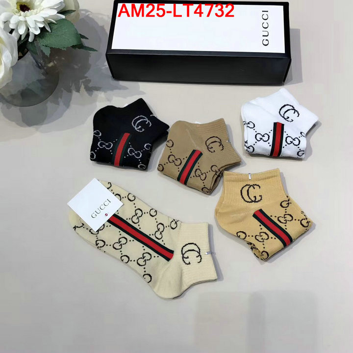 Sock-Gucci,perfect quality , ID: LT4732,$: 25USD