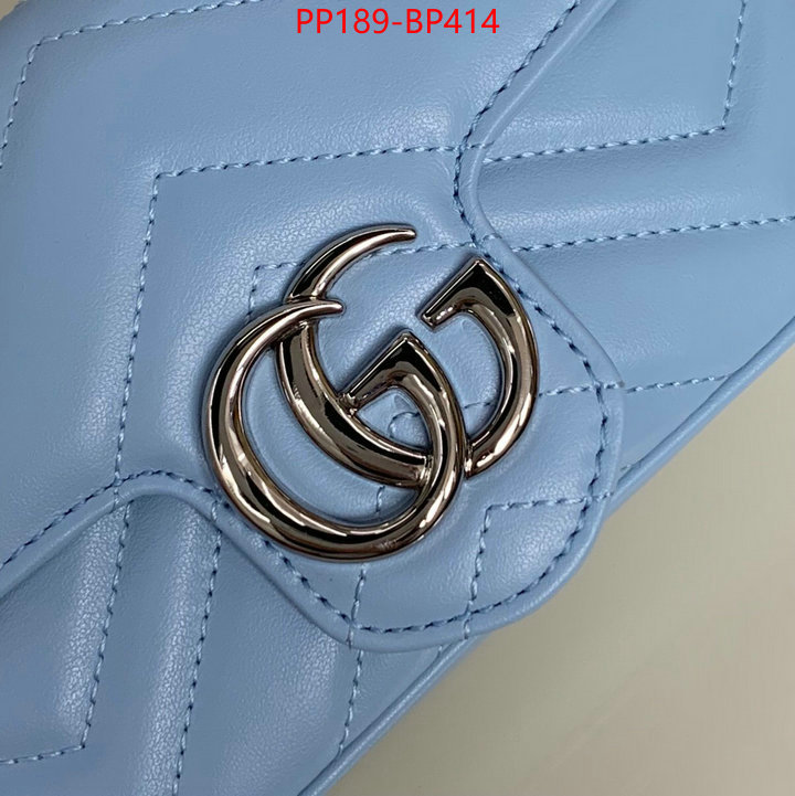 Gucci Bags(TOP)-Marmont,ID: BP414,$:189USD