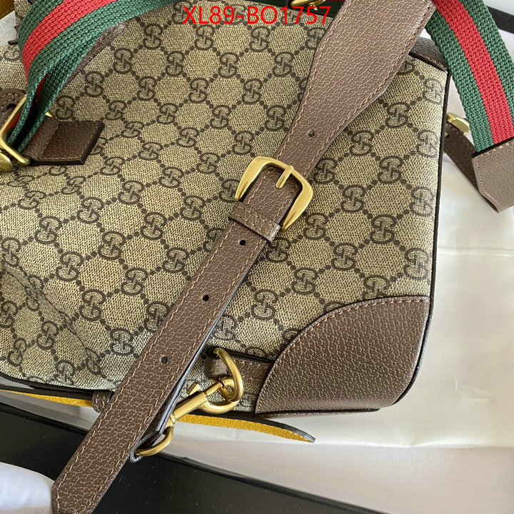 Gucci Bags(4A)-Backpack-,replica sale online ,ID: BO1757,$: 89USD