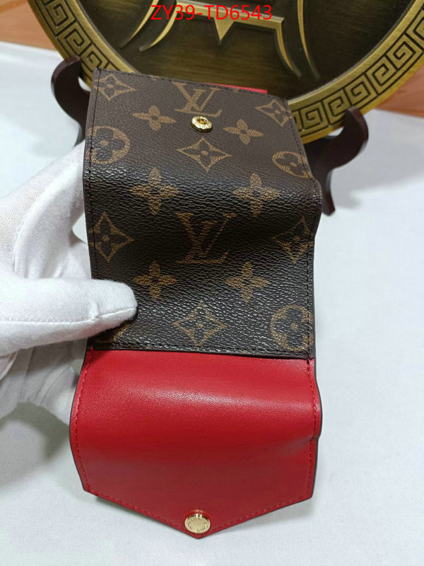 LV Bags(4A)-Wallet,new ,ID: TD6543,$: 39USD