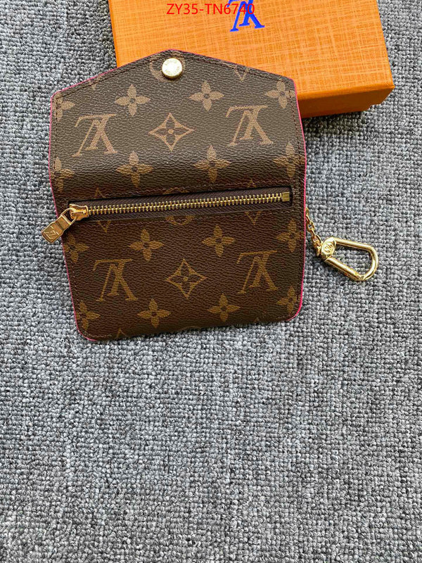 LV Bags(4A)-Wallet,ID: TN6740,$: 35USD