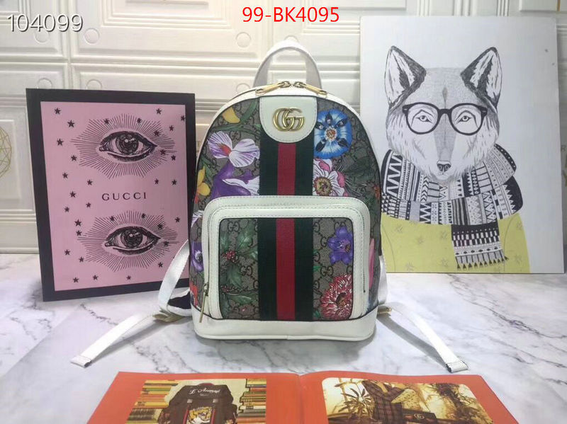 Gucci Bags(4A)-Backpack-,for sale online ,ID: BK4095,$: 99USD