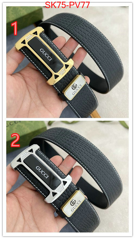 Belts-Gucci,best website for replica , ID: PV77,$: 75USD