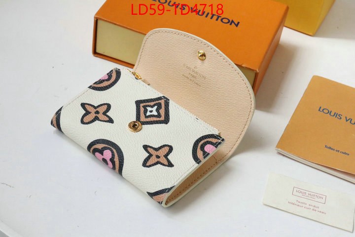 LV Bags(TOP)-Wallet,ID: TD4718,$: 59USD