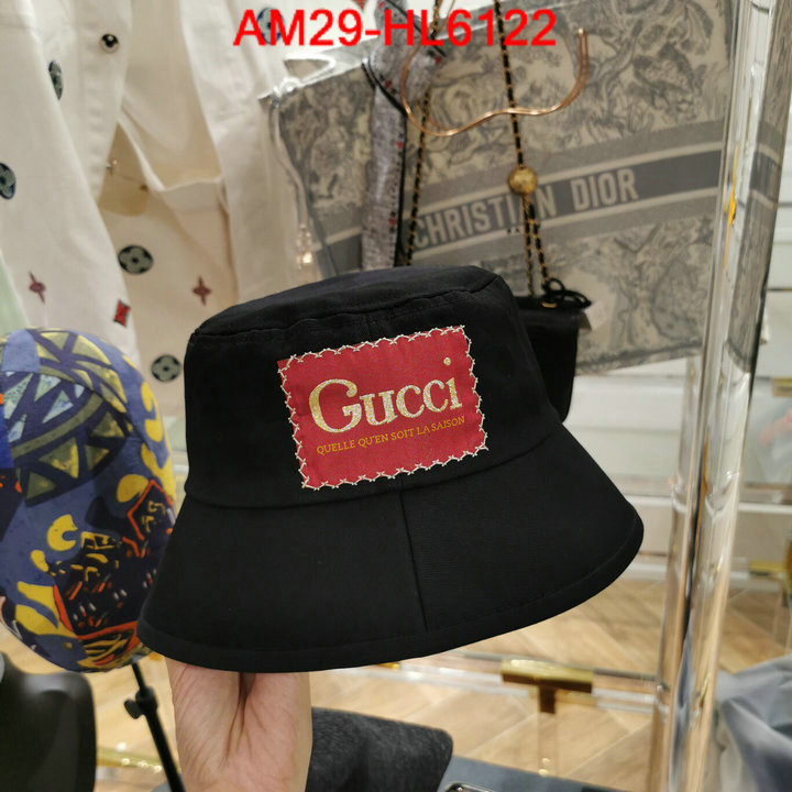 Cap (Hat)-Gucci,best site for replica , ID: HL6122,$: 29USD